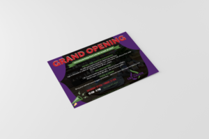 Grand Opening mailer for Your CBD Haven | Flyer-Design von coo.lt