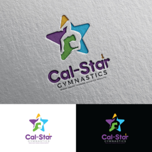 Cal-Star Gymnastics  | Logo Design by Rii