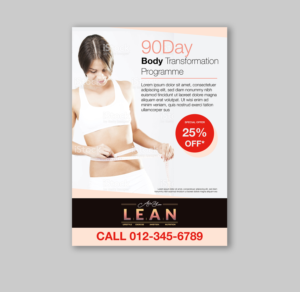 LEAN Body Transformations | Flyer Design by kousik