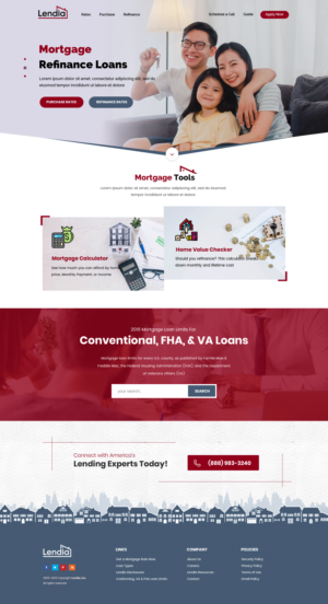 Mortgage Broker Site | Web Design by WebPixel