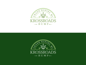 Krossroads Hemp | Logo Design by wonderland