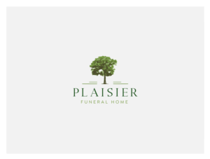 Plaisier Funeral Home | Plaisier Funeral & Cremation Services  | Logo Design by wonderland