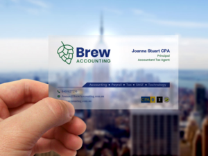 Brew Accounting Business Card design | Business Card Design by Sandaruwan