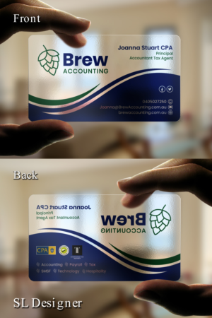 Brew Accounting Business Card design | Business Card Design by SL Designer