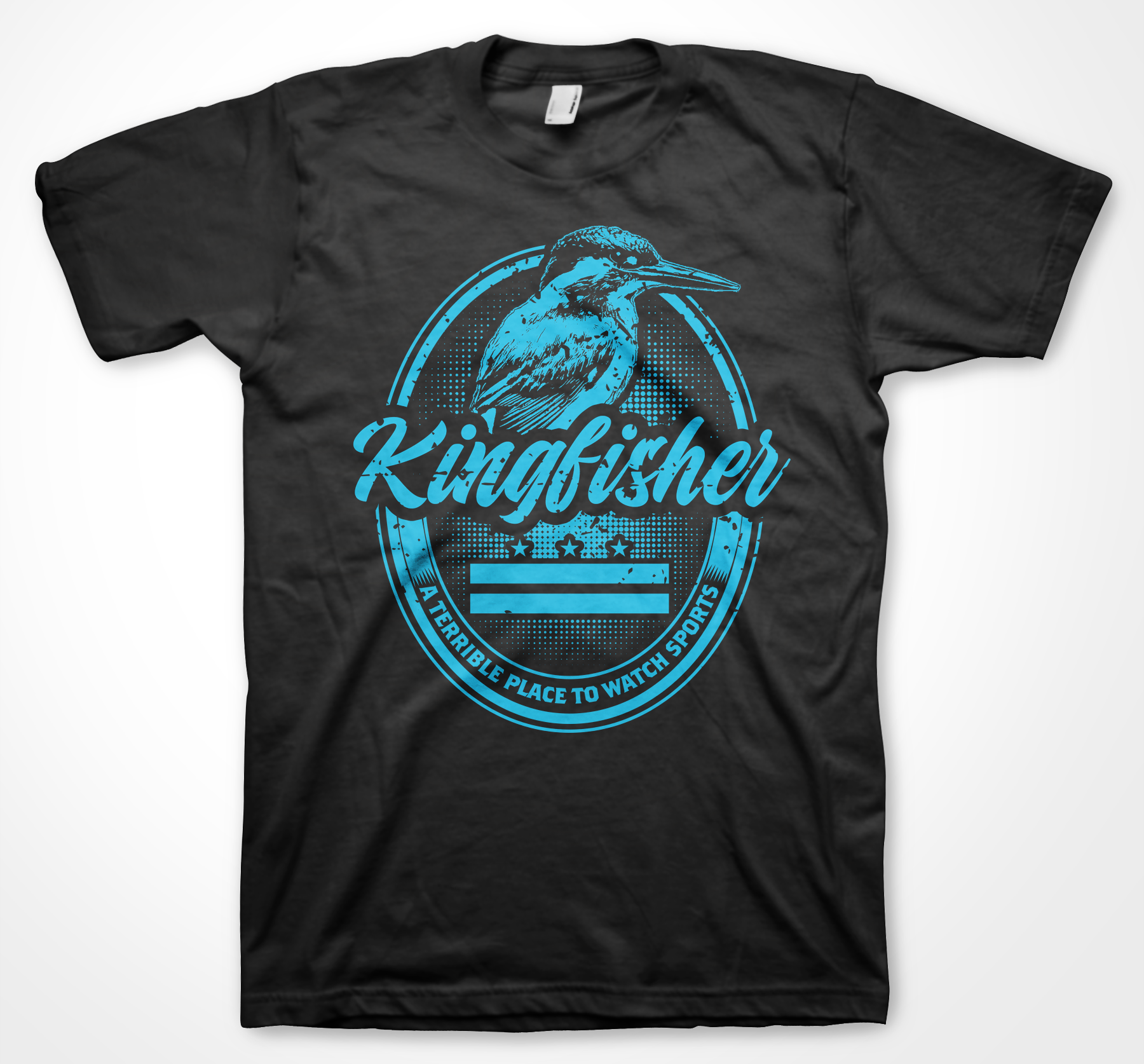 T-Shirt-Design von badpixelarts für Kingfisher | Design #23636249