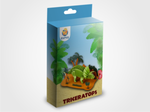 creative design for packing box of 3D paper puzzle | Packaging Design by kokoriko