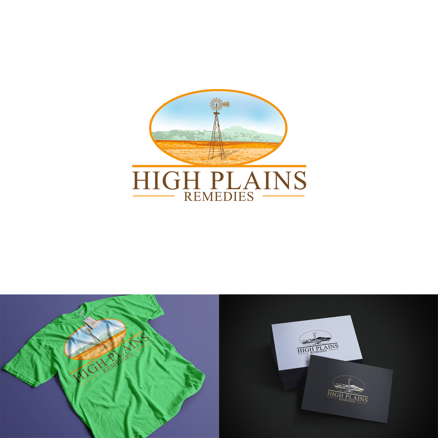 Logo-Design von GenArt für High Plains Remedies  | Design #23641472