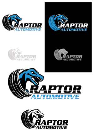 Raptor Automotive | Logo Design by XZen