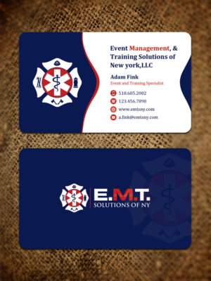 Business Card Design by Sandaruwan for EMTS NY, LLC | Design #23645827