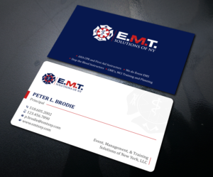 Business Card Design by Uttom 2 for EMTS NY, LLC | Design #23644992