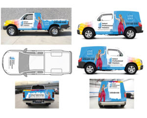 Car Wrap Design by Isnah Logo