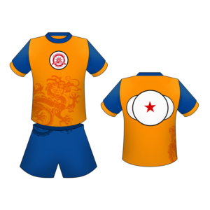 Dragon Ball Z Themed soccer uniforms | T-shirt Design by Abiyoso28