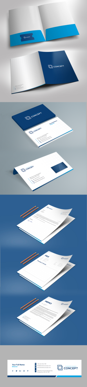 Fenêtres Concept Stationery design | Stationery Design by bdesigner9