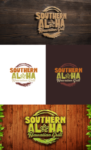 Southern Aloha Hawaiian Grill | Logo-Design von GLDesigns