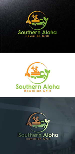 Southern Aloha Hawaiian Grill | Logo-Design von akterkhadijars