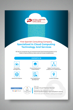 Ad design for magazines to promote our Cloud Computing Consulting Company Branding | Werbe-Design von CG PRITAM