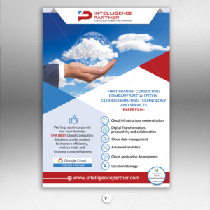 Ad design for magazines to promote our Cloud Computing Consulting Company Branding | Werbe-Design von DA.