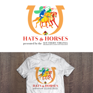 Hats & Horses presented by the Southern Virginia Higher Education Foundation. | Logo-Design von TSU Creations