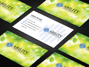 Business Card Design by Sandaruwan for Ability Chiropractic | Design #23726865