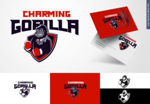 Charming Gorilla | Logo-Design von Anhlee