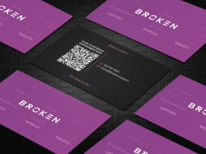 B R O K E N  | Business Card Design by Sandaruwan