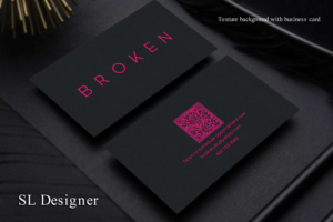 B R O K E N  | Business Card Design by SL Designer