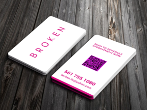 B R O K E N  | Business Card Design by Tripti Ranjan Gain