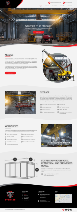 Web Design by bdesigner9 for this project | Design #23800766