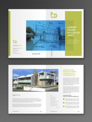 Architecture office 10 pages brochure for investors  | Broschüren-Design von ecorokerz