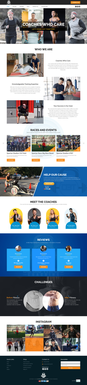 Do Big Things Coaching Web Design and Launch! | Web Design by sai.designer87