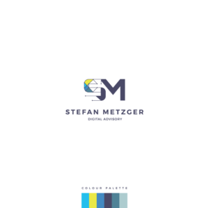 "Stefan Metzger" (add if needed: "Digital Advisory") | Logo Design by somani