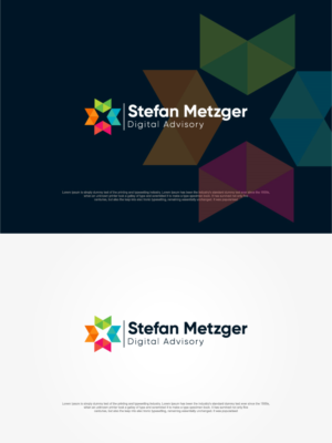 "Stefan Metzger" (add if needed: "Digital Advisory") | Logo Design by sushsharma99