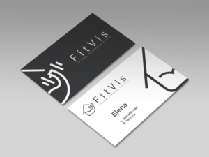  FitVis In-home Personal Training  | Business Card Design by MDesign