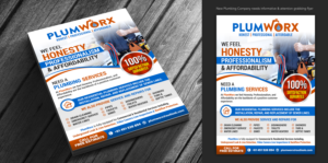 New Plumbing Company needs informative and attention grabbing flyer | Flyer-Design von ARTOGRAPHY