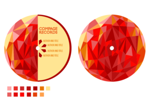 Vinyl Apple Design of House Music Label  | Grafik-Design von Indre Ta