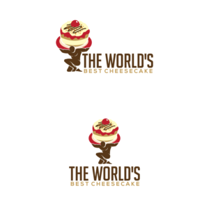 The World's Best Cheesecake | Logo-Design von Graphic Bricks