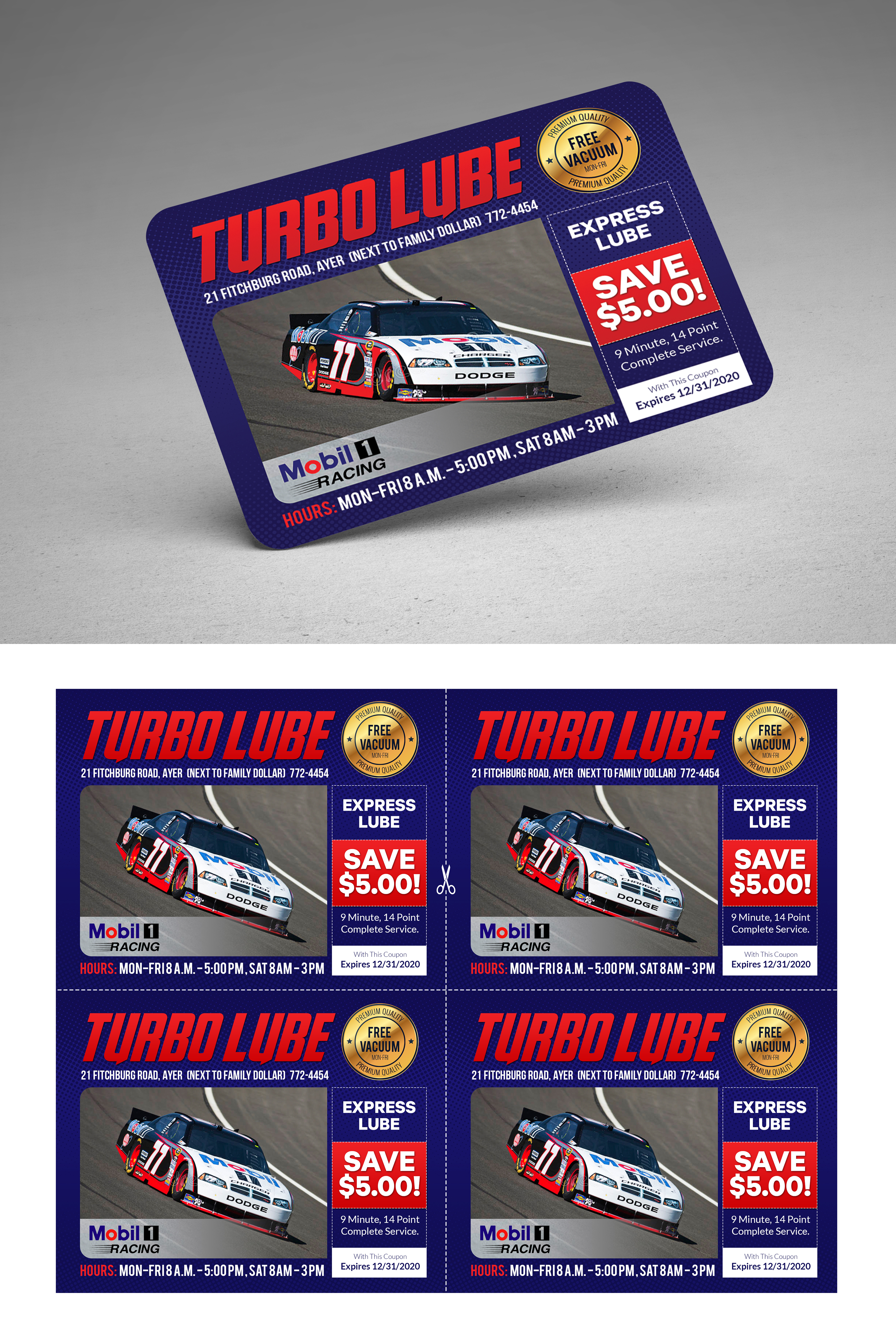 Postcard Design by SAI DESIGNS for Turbo Lube | Design #23798099