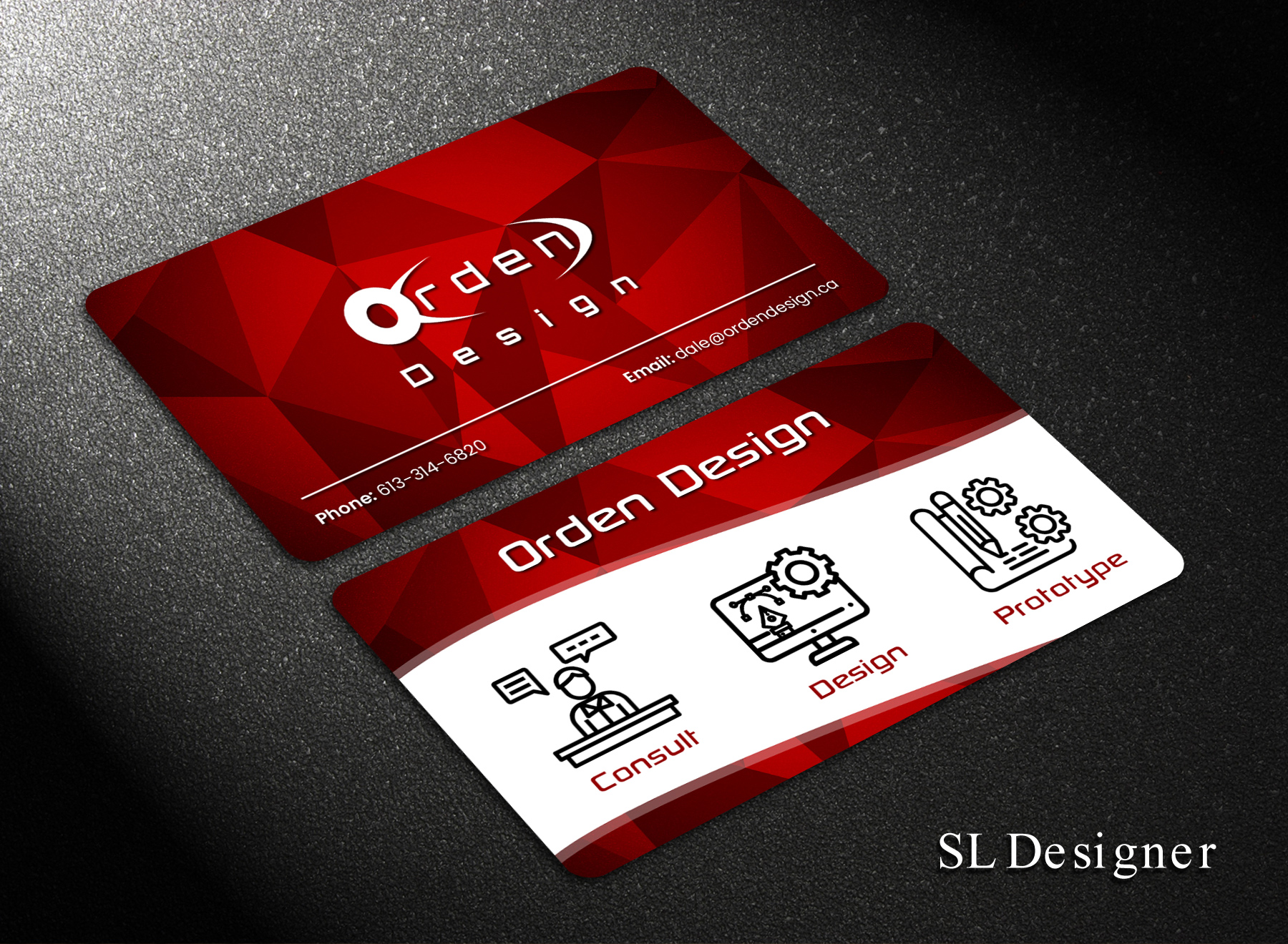 Business Card Design by SL Designer for Orden Design | Design #23802896