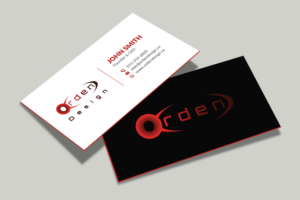 Business Card Design by Musa. A for Orden Design | Design #23814859