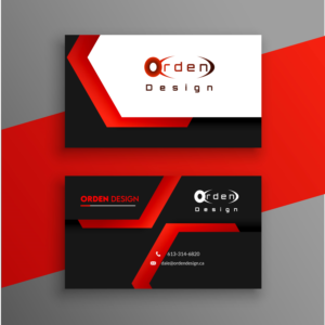 Business Card Design by Graphic_Studio3 for Orden Design | Design #23796243