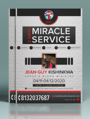 Flyer-Design von SAI DESIGNS für CROSS & BLOOD MINISTRY  | Design #23819081