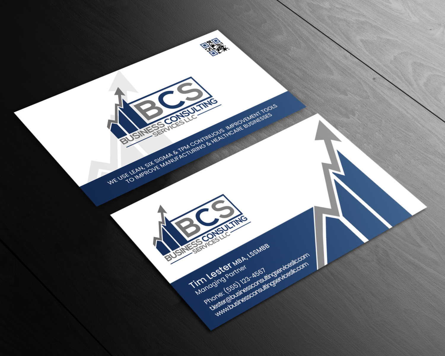 Business Card Design by chandrayaan.creative for Business Consulting Services LLC | Design #23941075