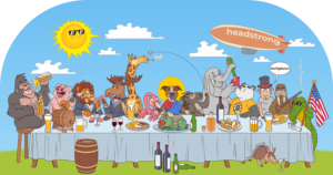 Animal Last Supper Illustration for Charity Event | Illustration-Design von Scelatio