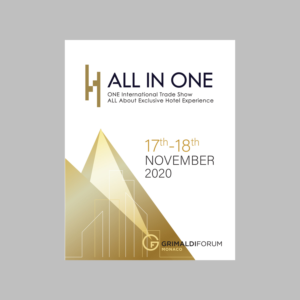 (H)All In One is an international trade show about Luxury Hotel Industry | Grafik-Design von B74Design