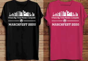 Marchfest 2020 Tournament T-Shirt | T-shirt Design by creative gravity