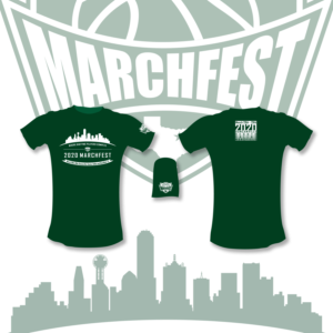 Marchfest 2020 Tournament T-Shirt | T-shirt Design by Nadz10