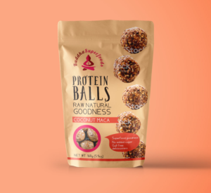 Product design for super-food protein snacks | Etikett-Design von Soluciones Creativas