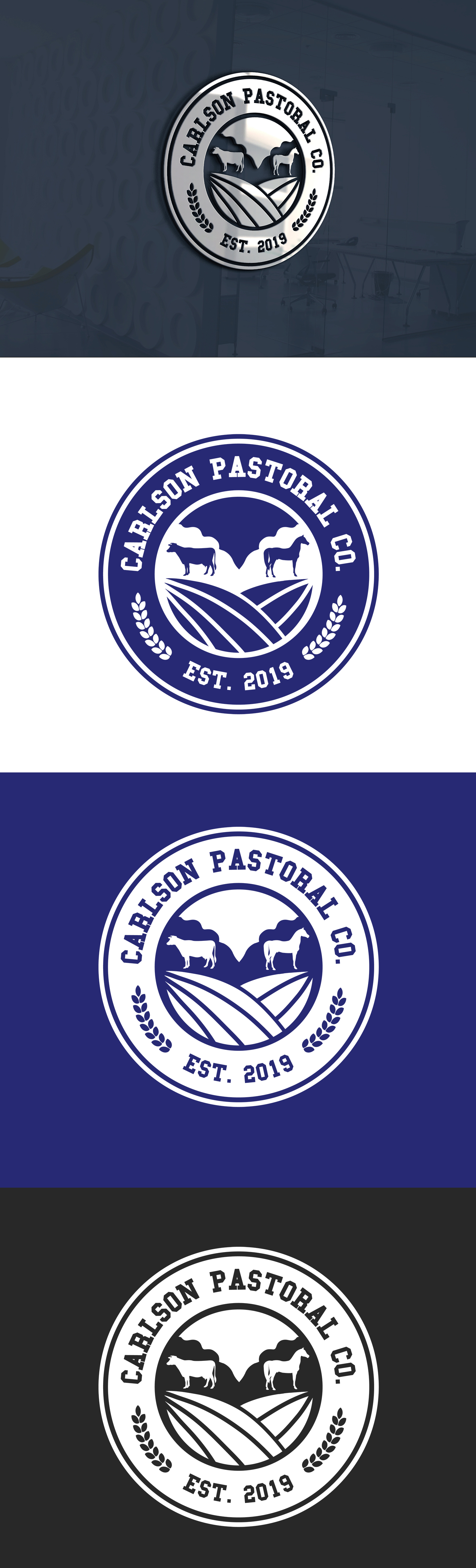 Logo Design by KPN 2 for Carlson Pastoral Co. Pty Ltd | Design #23885094