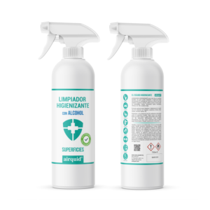 AIRQUID needs a label for a Surface Cleaner with Alcohol | Etikett-Design von Krasimira Georgieva