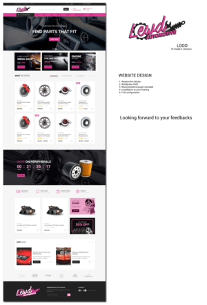 Lewd Automotive | Web-Design von coo.lt